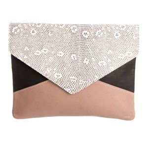 Chloé Colorblock Envelope Clutch